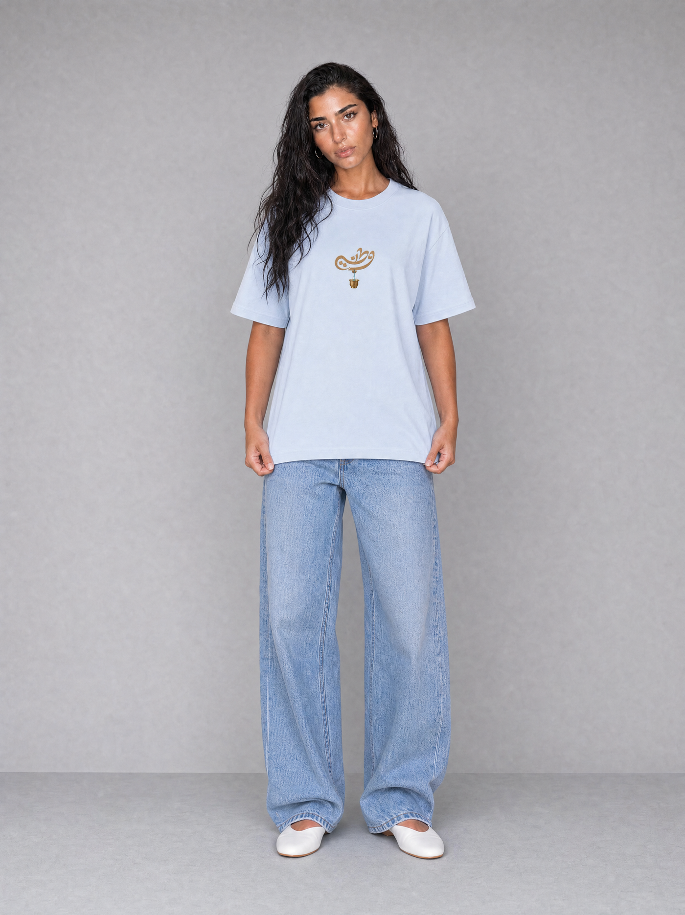 SABIL TEE worn