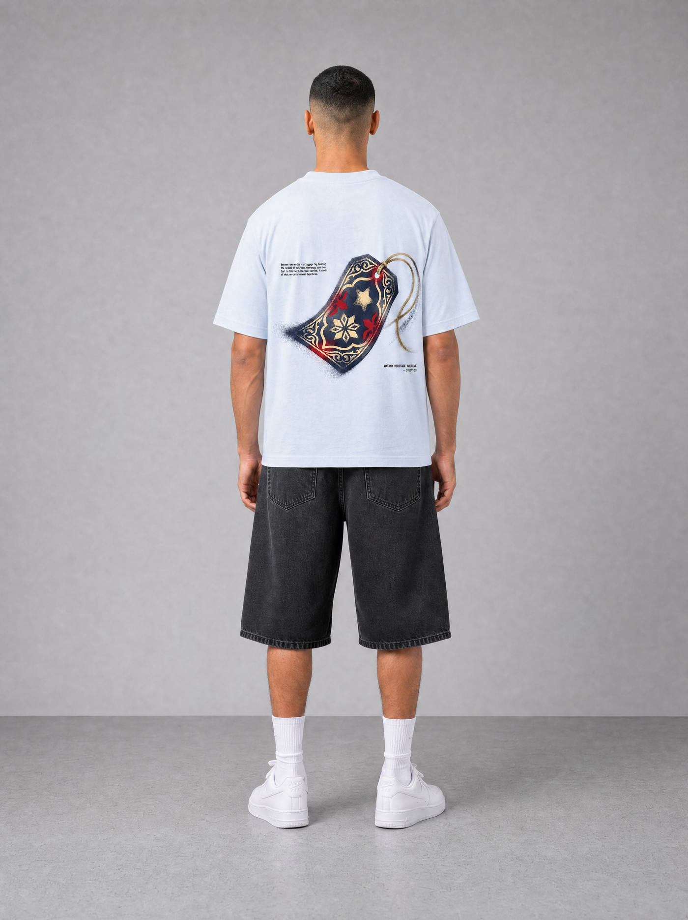 BETWEEN TWO WORLDS TEE back
