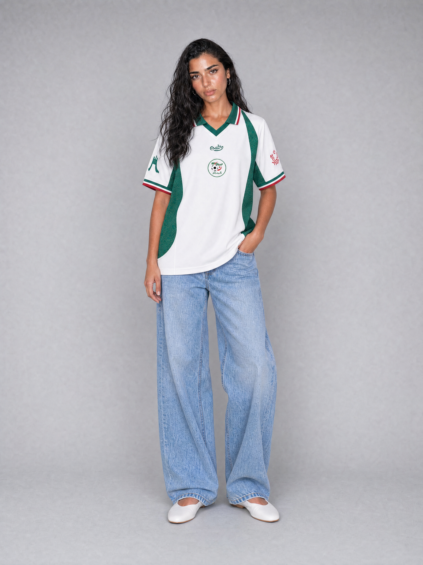 ALGERIA JERSEY worn