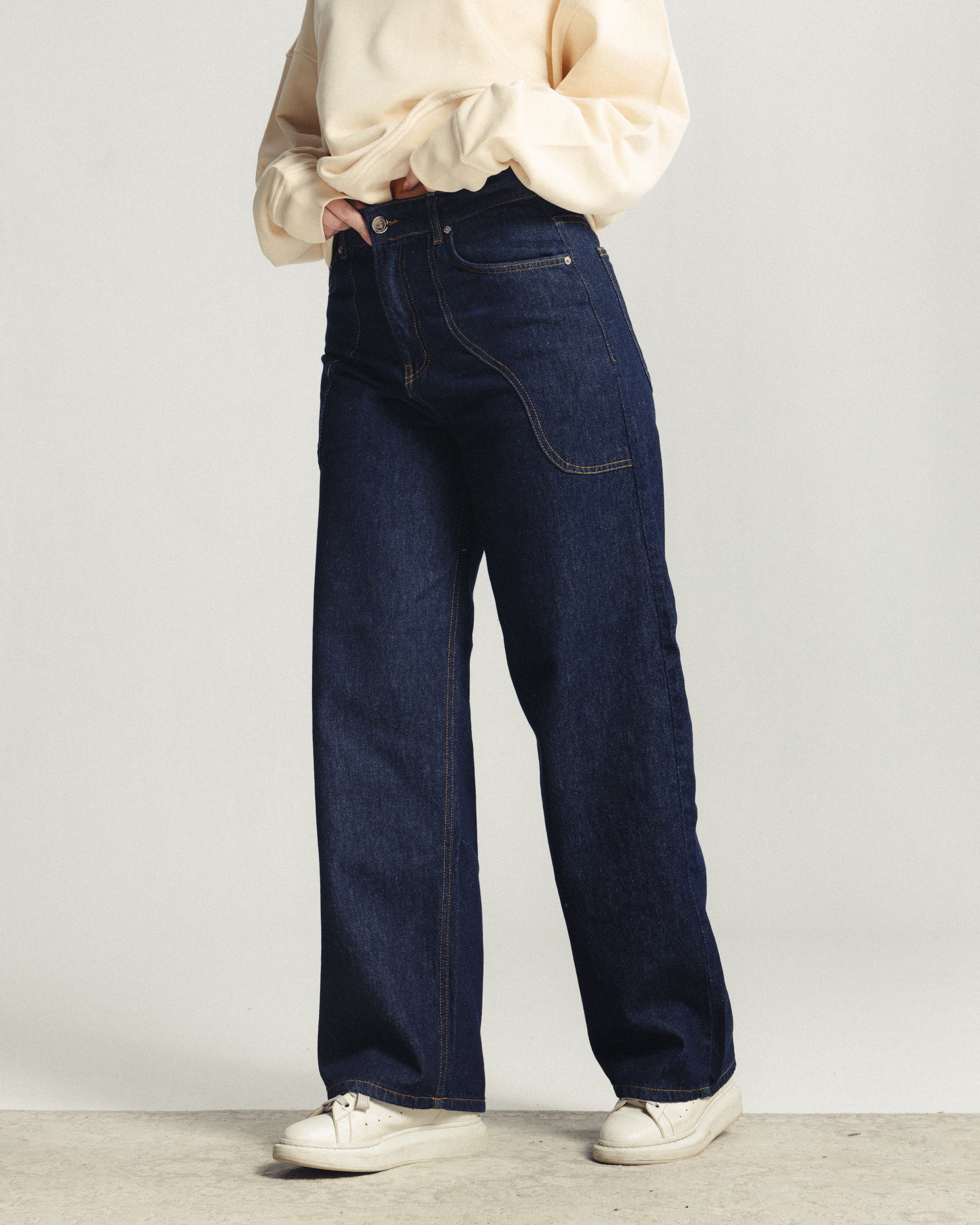 WATANY WIDE LEG JEANS