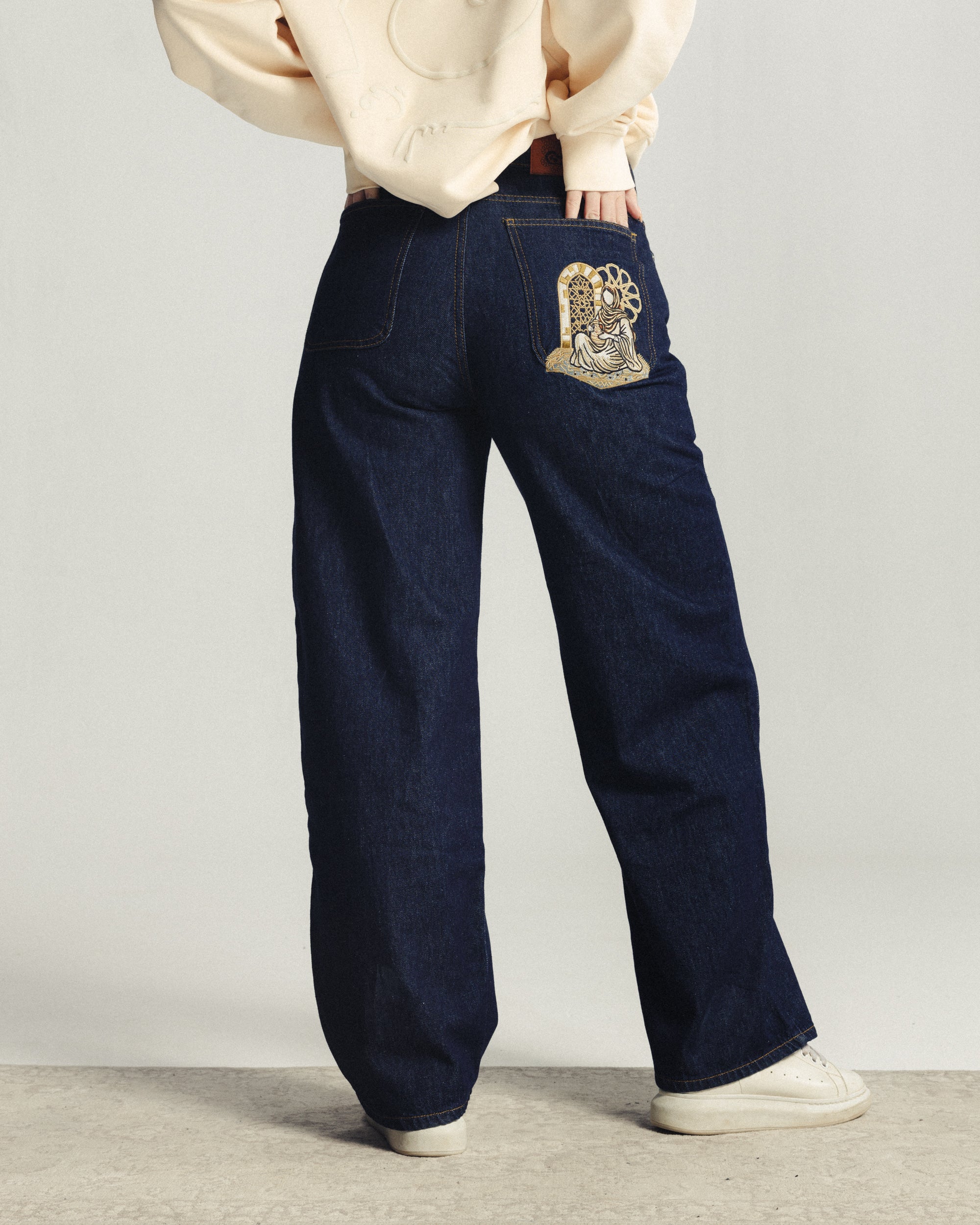 WATANY WIDE LEG JEANS