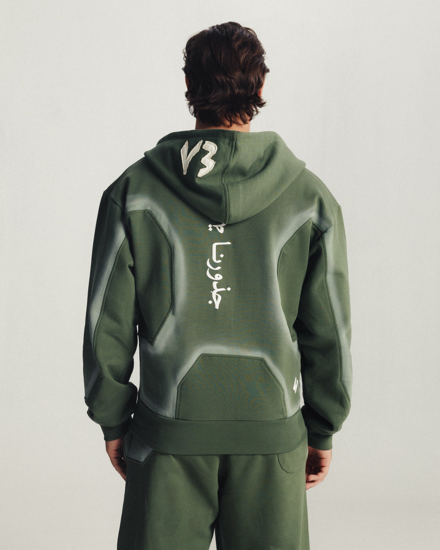 48 Double Zip Jacket — Green