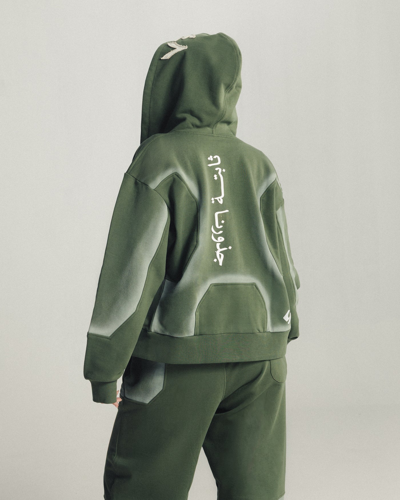 48 Double Zip Jacket — Green