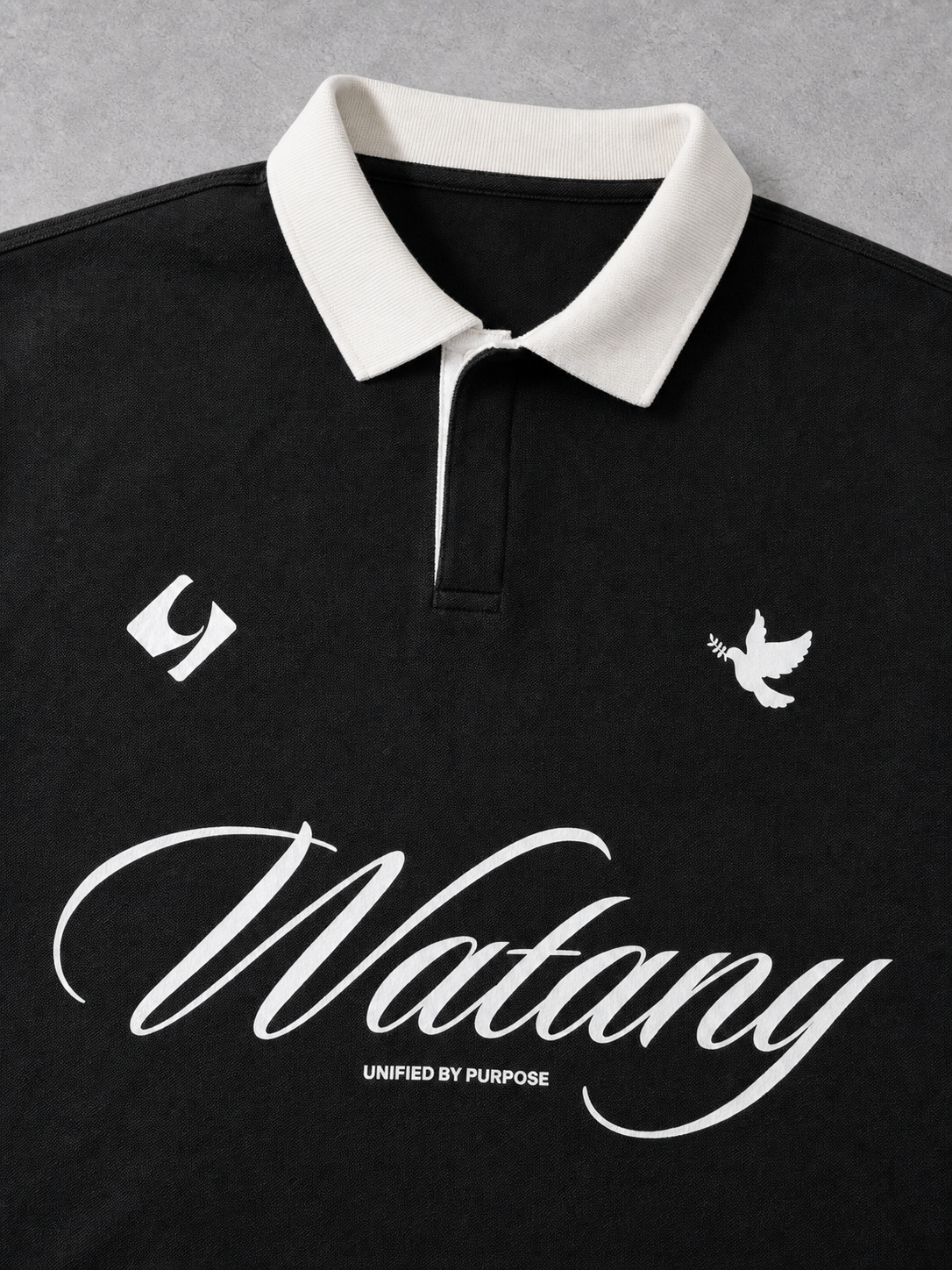 UNIFIED POLO Black macro
