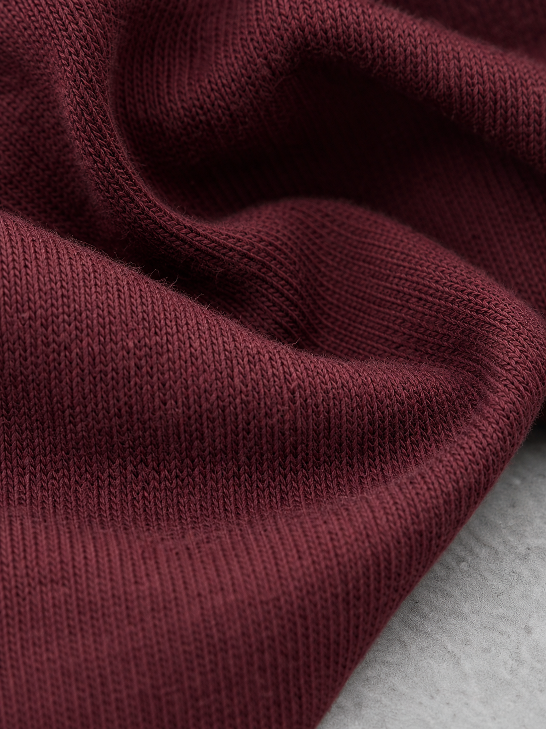 UNIFIED POLO Burgundy fabric