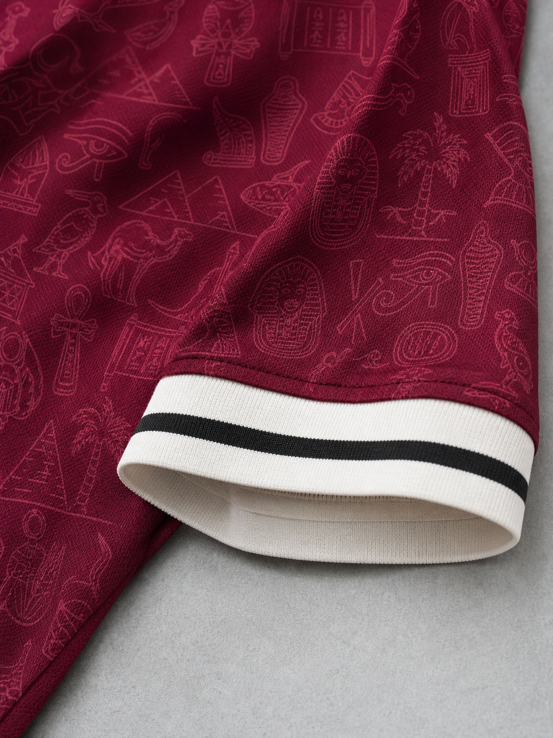 EGYPT JERSEY sleeve stripe