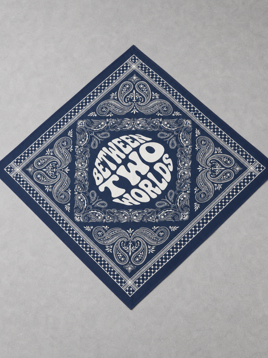 Blue Bandana flat