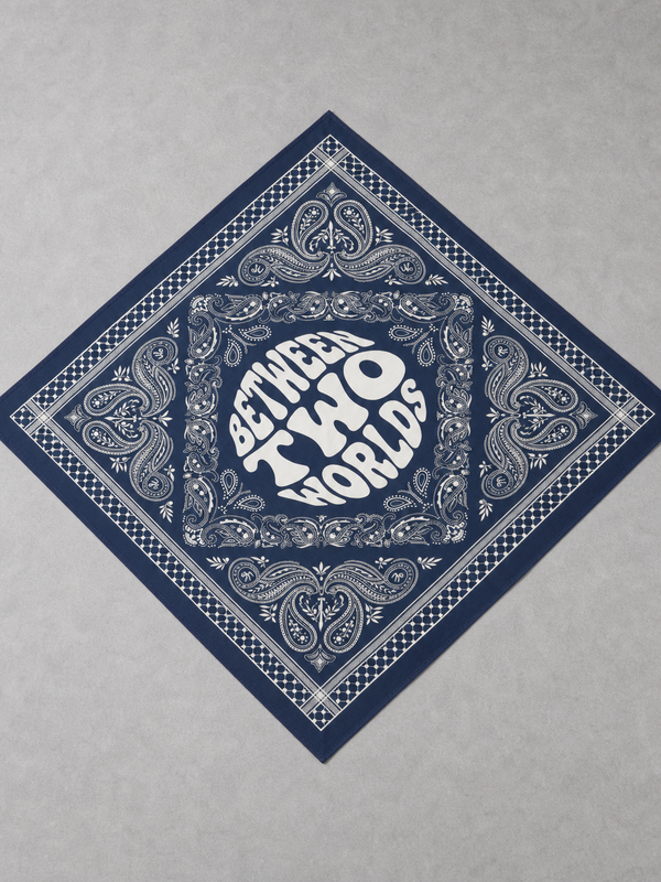 Blue Bandana flat