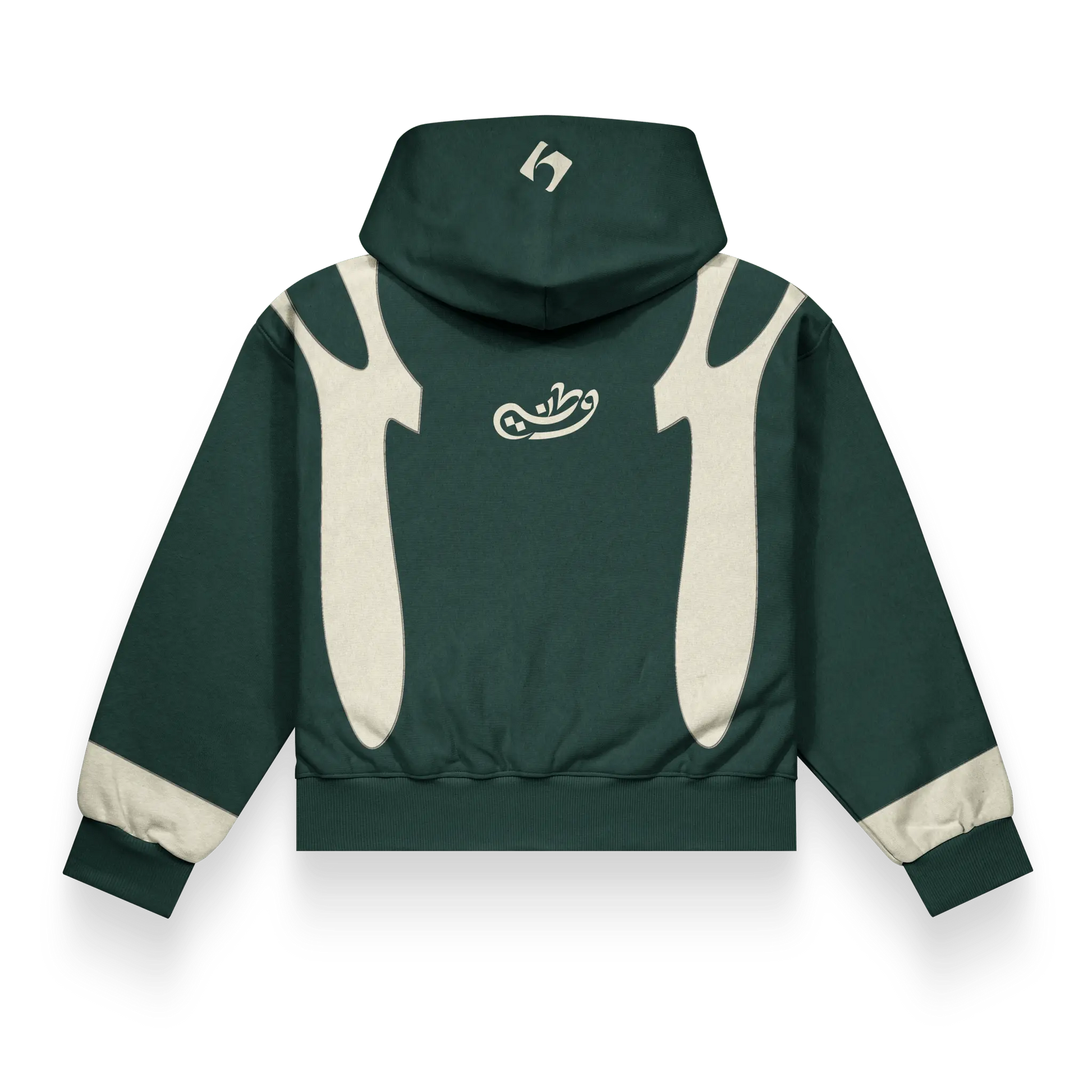 Two fabric hoodie 100% cotton 